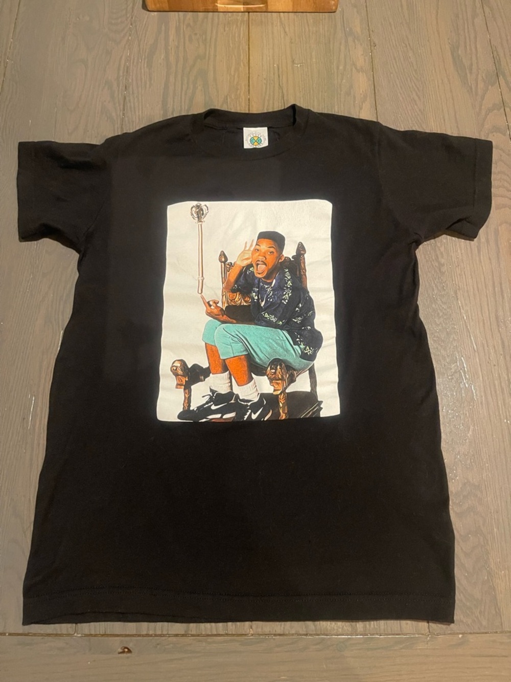 Cross Colours vintage t-shirt.Will Smith as the Fresh Prince of Bel Air.